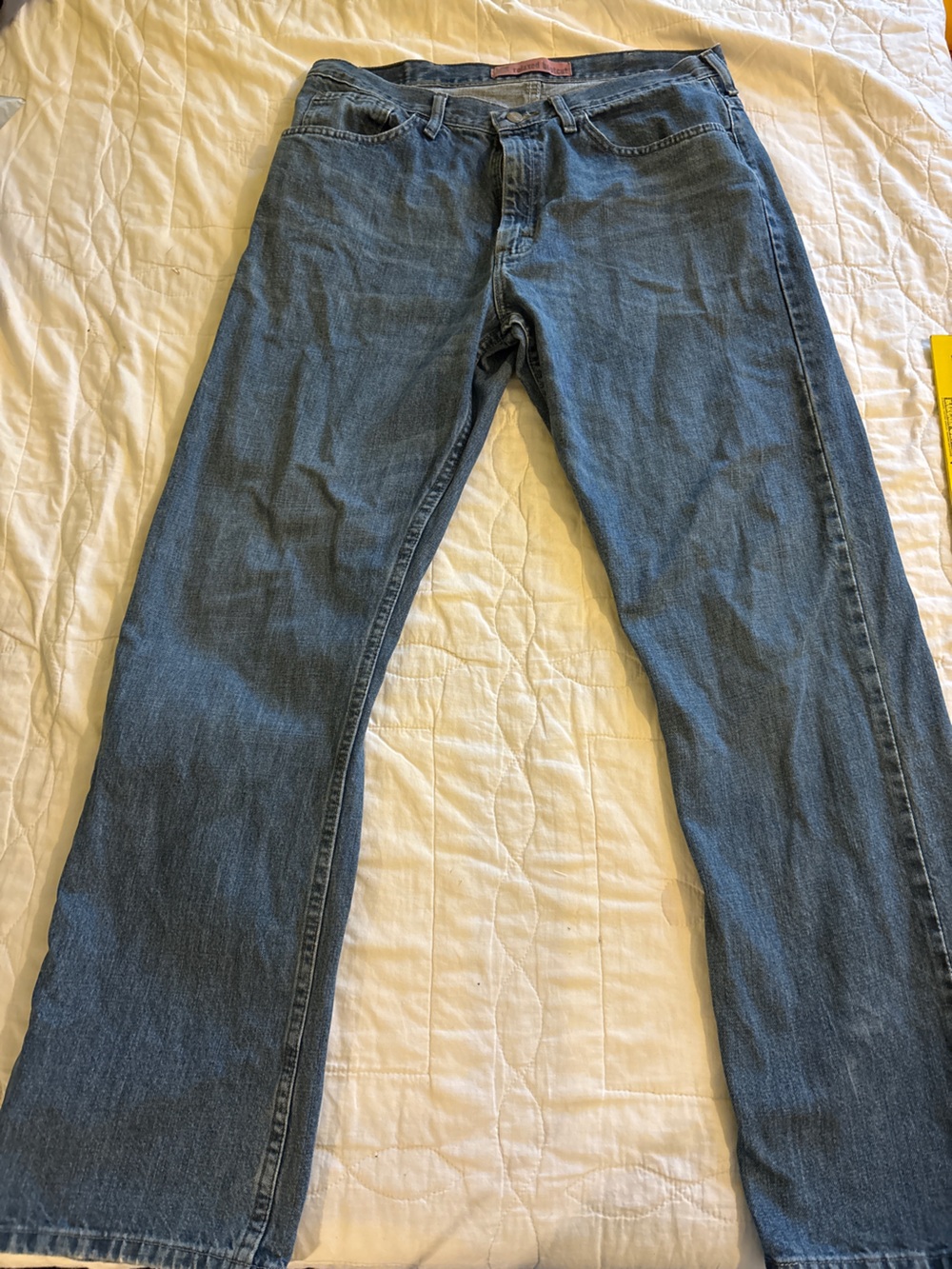 Men's Lee Blue Denim Jeans 34/32